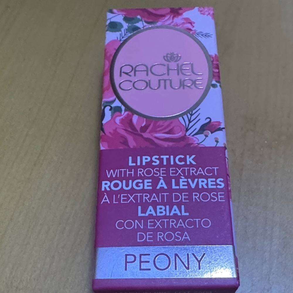 Rachel Couture Peony Lipstick with Rose Extract